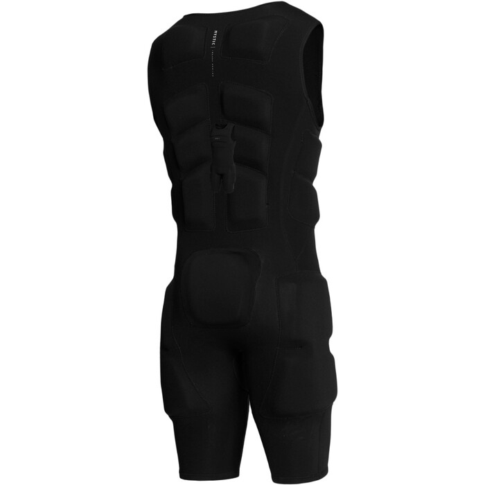 2024 Mystic Mnner Surf Impact Short John Suit 35005.240212 - Black